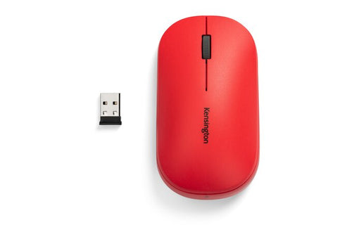 Kensington SureTrack Dual Wireless Mouse - Ambidextrous, 2400 DPI, RF Wireless + Bluetooth