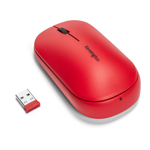 Kensington SureTrack Dual Wireless Mouse - Ambidextrous, 2400 DPI, RF Wireless + Bluetooth