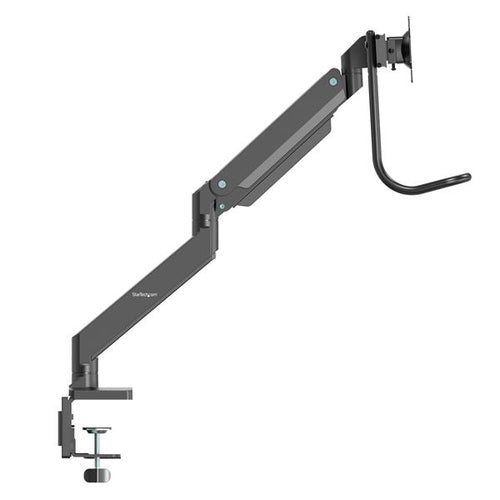 Dual Monitor Halterung Verstellbarer VESA-Arm 32 Zoll USB Audio Schwarz