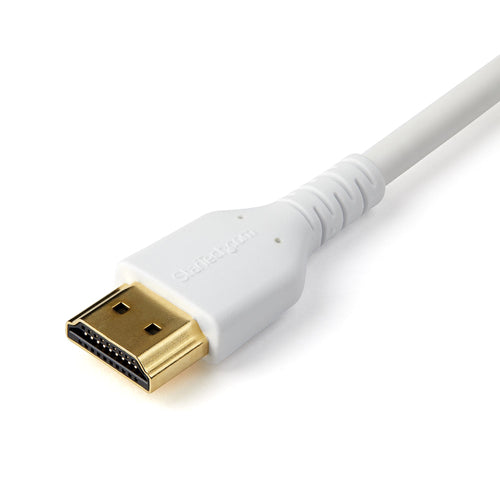 HDMI 2.0 Cable 6ft 4K 60Hz Slim White StarTech
