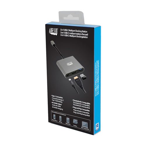 Adesso AUH-4010 laptop dock/port replicator