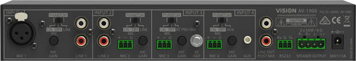 Vision AV-1900 audio amplifier