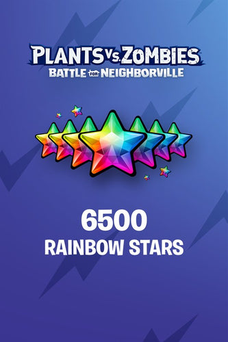 Microsoft Plants vs. Zombies: Battle for Neighborville: 6500 Rainbow Stars, Xbox One
