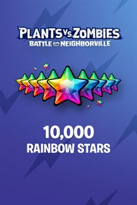 Microsoft Plants vs. Zombies: Battle for Neighborville 7500 (+2500 Bonus) Rainbow Stars