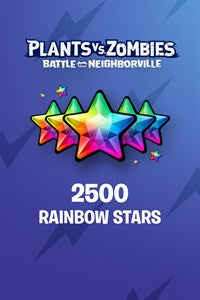 Microsoft Plants vs. Zombies: Battle for Neighborville – 2000 (+500 Bonus) Rainbow Stars