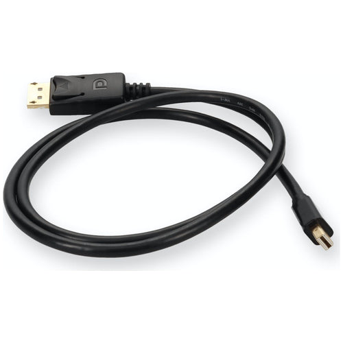 Mini DisplayPort 1.2 auf DisplayPort 1.2 Kabel 0,91m Schwarz Stecker/Stecker