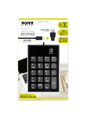 Port Designs 900801 numeric keypad