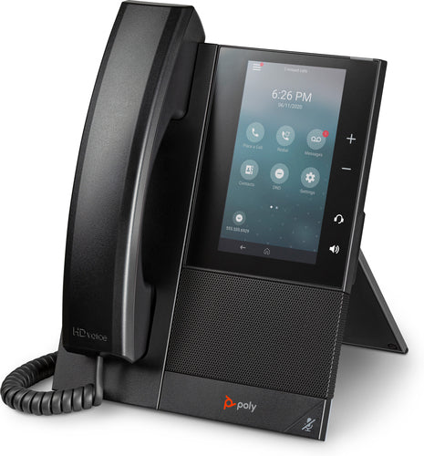 HP Poly CCX 500 Business Media Phone with Open SIP and PoE-enabled IP phone
