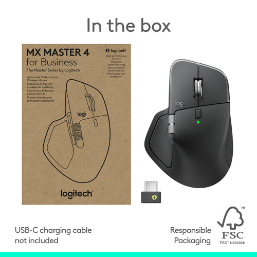 Logitech MX Master 4 for Business mouse
