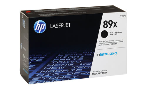 HP 89X High Yield Black Original LaserJet toner cartridge