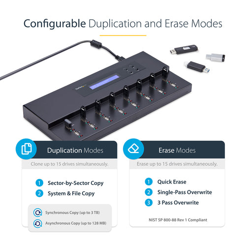 StarTech.com USBDUPE115 media duplicator