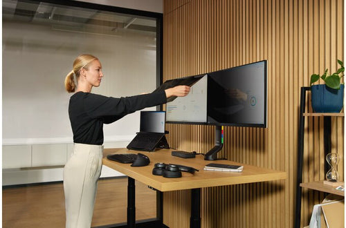Kensington Pro Fit Ergo KB675 EQ TKL Tastatur – kabellos/kabelgebunden, Tenkeyless-Design, Schwarz