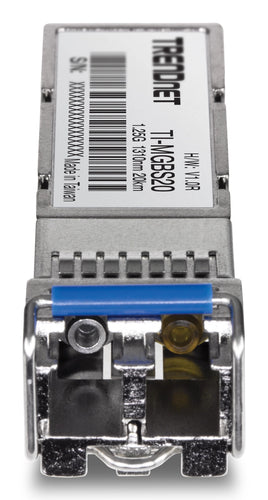 SFP Fiber Optic Module Trendnet TI-MGBS20 1250 Mbit/s 20KM 1310nm