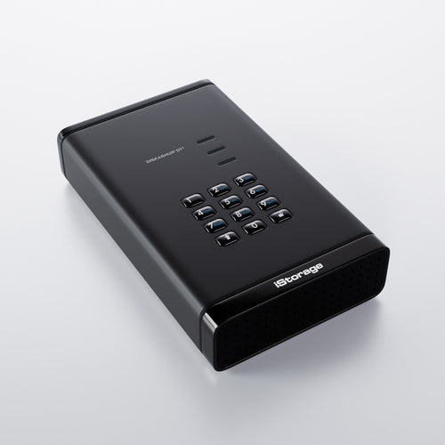 iStorage diskAshur DT3 22TB externe Festplatte – sichere tragbare Desktop-HDD mit AES-XTS-Verschlüsselung