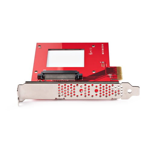 StarTech.com PEX4SFF8639U3 U.3 to PCIe Adapter Card - PCIe 4.0 x4 for 2.5" NVMe SSDs