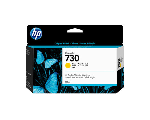 Ink Cartridge HP 730 130ml Yellow DesignJet Thermal for T1700