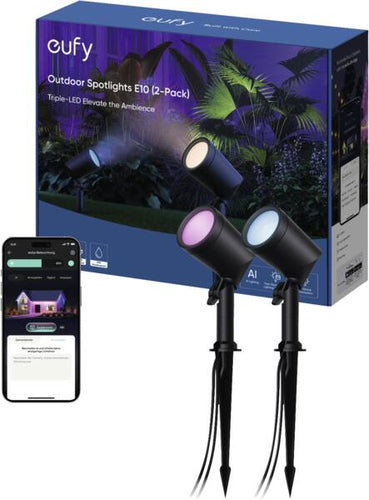 Eufy Outdoor Spot Light E10 (2 pack)