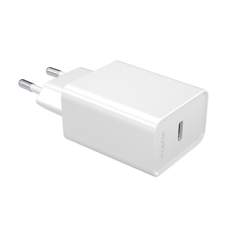 mophie essentials 20W USB-C PD wall adapter