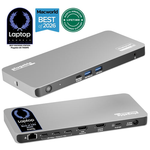 Plugable Technologies UD-7400PD laptop dock/port replicator