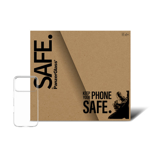 PanzerGlass SAFE. by ® TPU Case Transparent iPhone 17 Pro | Bulk mobile phone case