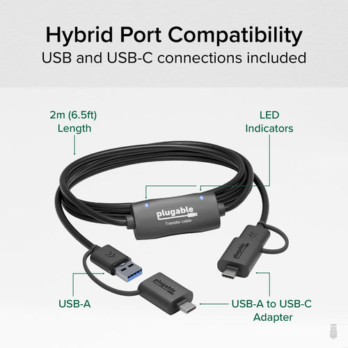 Plugable Technologies USBC-TRAN USB cable