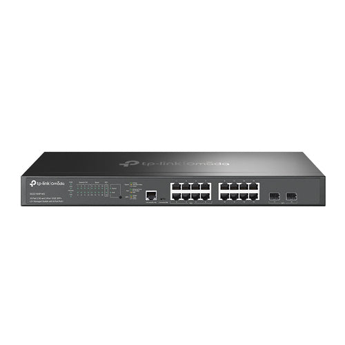 16-Port 2.5G Managed Switch TP-Link Omada PoE 10GE SFP+ Rackmount