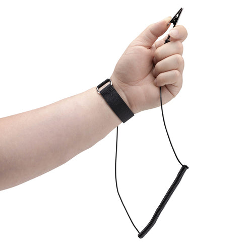 StarTech.com Antistatisches Erdungsarmband ESD-sicher 1,5 m abnehmbares Kabel verstellbare Passform