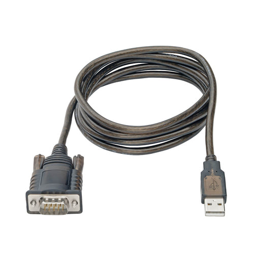 RS232 to USB Adapter Cable 5ft FTDI USB-A to DB9 M/M