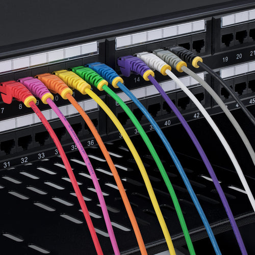 CAT6 Ethernet Cable 5ft Slim Black 100W PoE RJ45 Snagless