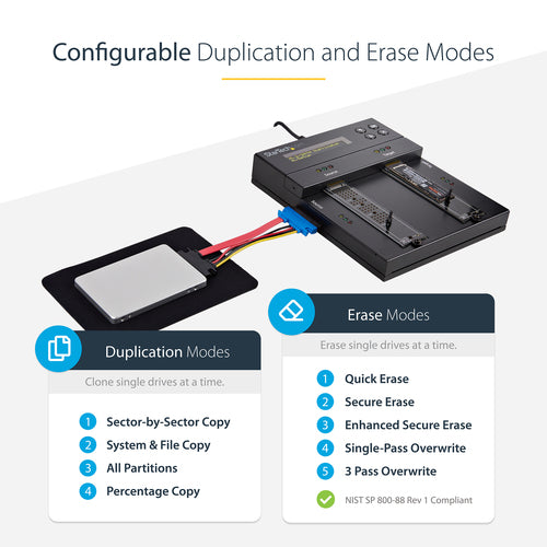 StarTech.com SM2DUPE11 media duplicator