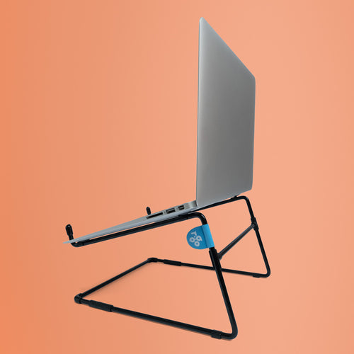 Laptop Stand R-Go Tools RGOSC020BL Adjustable Steel 10-22 Inch