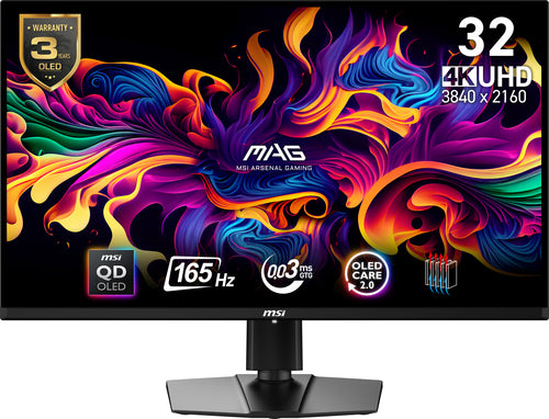MSI MAG 321UP QD-OLED computer monitor