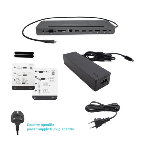 i-tec Metal C31FLATPRO100UK laptop dock/port replicator