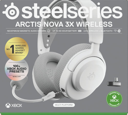 Wireless Headset Steelseries Arctis Nova 3X 20-22000 Hz Lightweight 260g