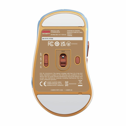 CHERRY XTRFY CX-M64W-BLUE mouse