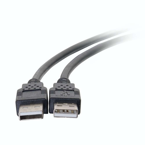 2m USB 2.0 A-Stecker auf A-Stecker Kabel Schwarz 0,48 Gbit/s