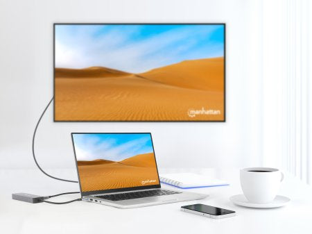 Manhattan 153928 laptop dock/port replicator