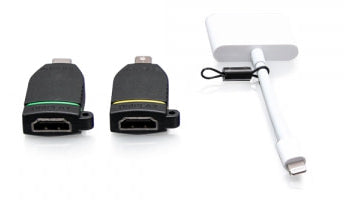 HDMI Adapter C2G Universal 4K HDMI USB-C Mini DisplayPort Lightning