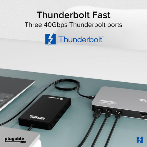 Plugable Technologies TBT-6950PD laptop dock/port replicator