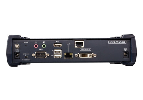 KVM-Extender ATEN KE6900AR Kabelgebunden 10000m 1920x1200 Auflösung Schwarz Metall