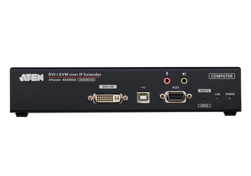 ATEN KE6900AT KVM Extender - 10000m Range, 1920x1200 Resolution, Wired