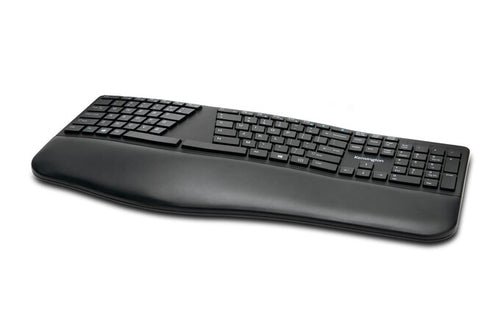 Kabellose ergonomische Tastatur in voller Größe Kensington Pro Fit QWERTY Schwarz