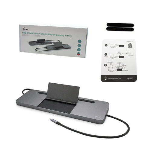 i-tec Metal C31FLATDOCKPDPRO laptop dock/port replicator