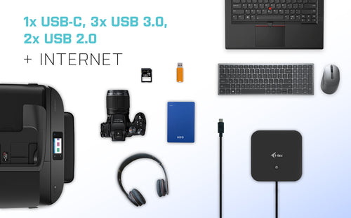 i-tec C31DUALDPDOCKPD100WUK laptop dock/port replicator
