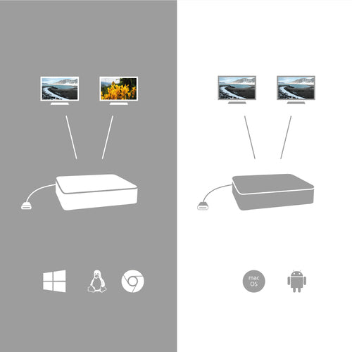 i-tec C31DUAL4KHDMI USB graphics adapter