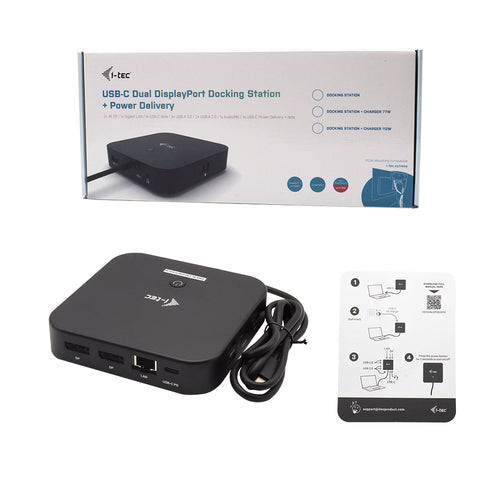 i-tec C31DUALDPDOCKPD laptop dock/port replicator