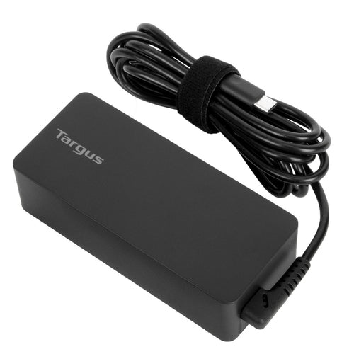 65W AC-auf-DC-Netzteil Targus USB-C Schwarz für Laptops & Tablets