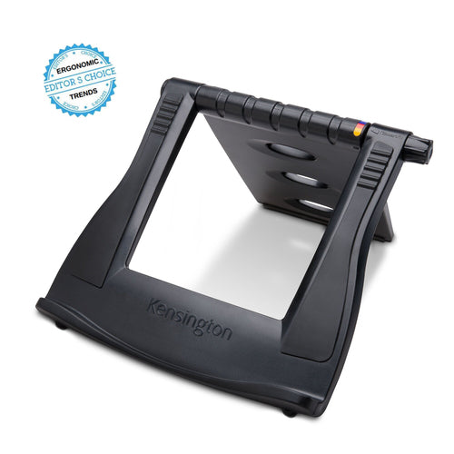 Kensington SmartFit Easy Riser Laptop Cooling Stand - Black - Adjustable Height for 12-17" Laptops
