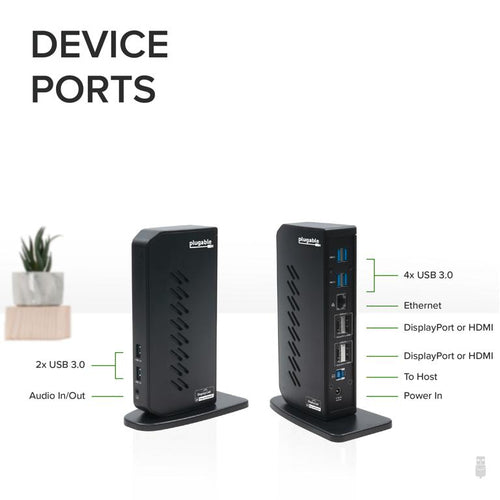 USB 3.2 Gen 1 Typ-C Dockingstation mit 1000 MBit/s Gigabit-Ethernet