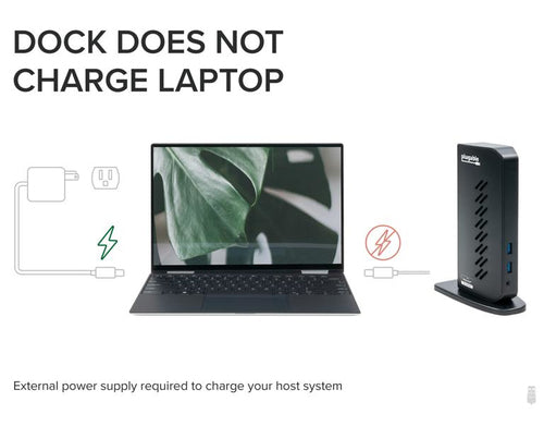 Plugable Technologies UD-3900Z USB-C Dockingstation – Hochleistungs-Laptop-Dock mit Ethernet